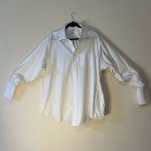 Brooks Brothers White Button-Down Shirt – 18-35